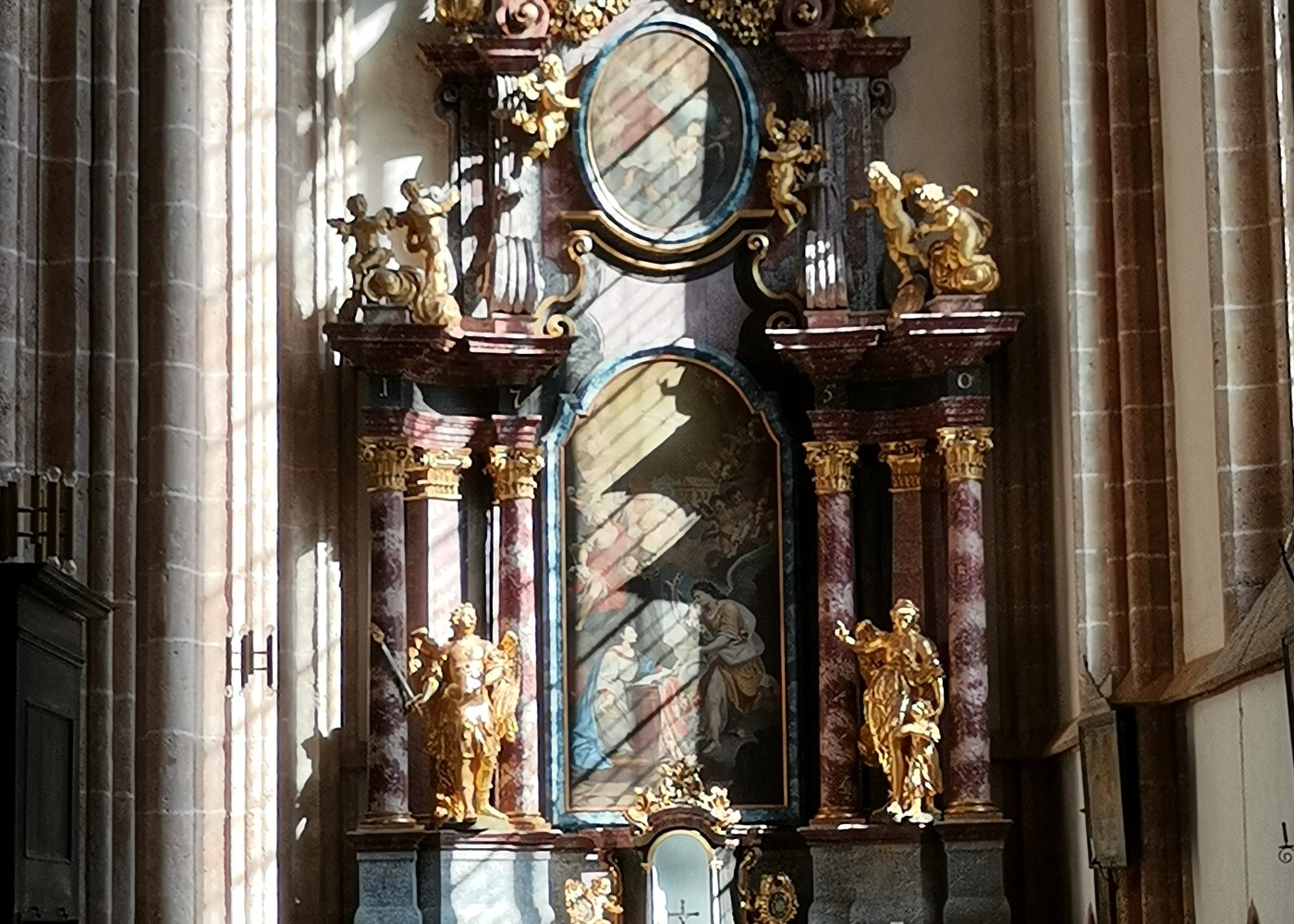 Kunsthistorisches Detail im Münster
